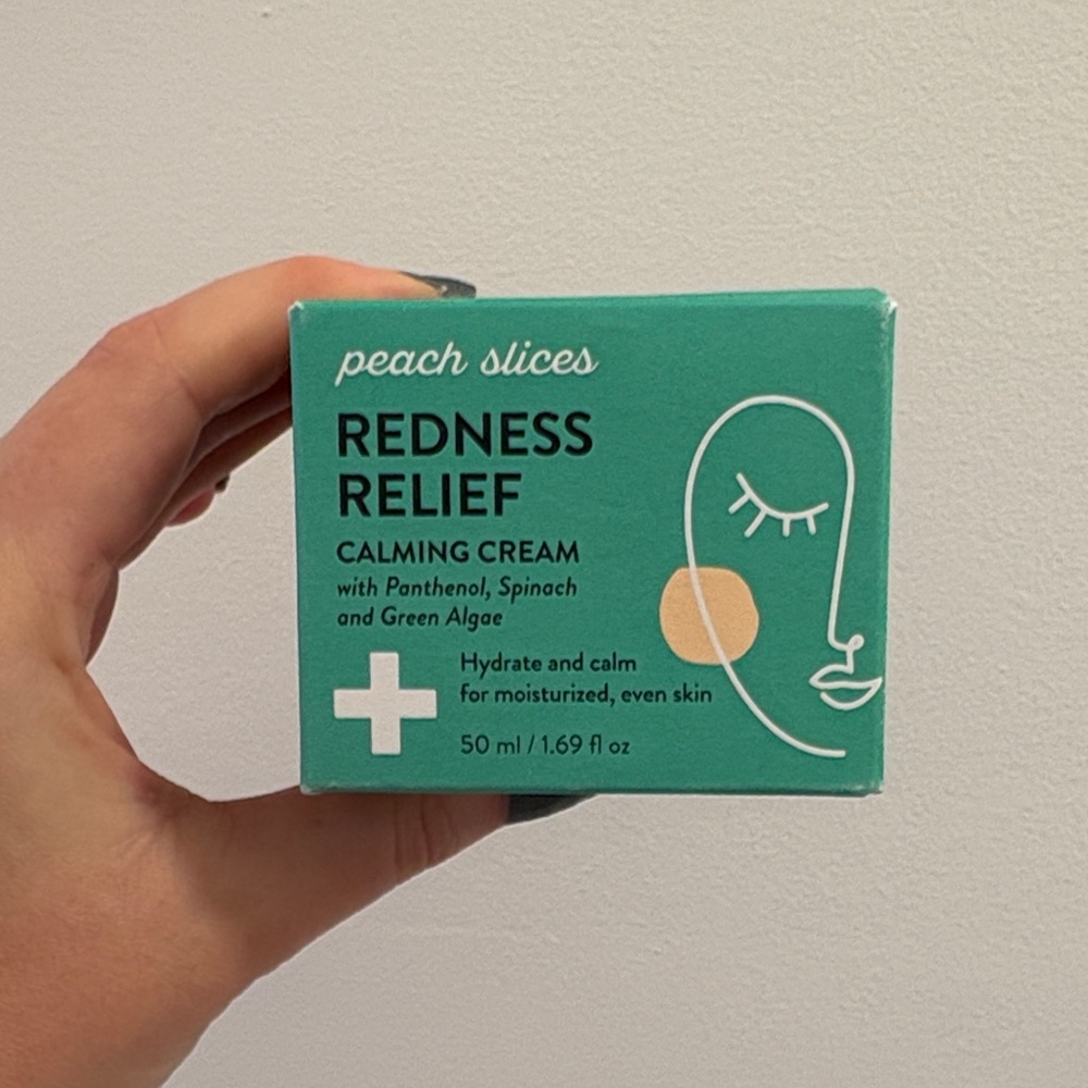 Peach Slices Redness Relief Calming Cream